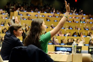 Three WILL students participated in the United Nations’ “Girls Speak Out” event in honor of the International Day of the Girl (IDG).