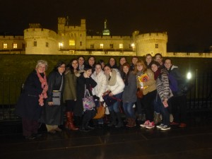 Just outside of London Tower.