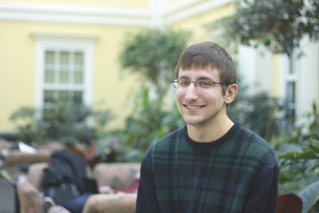 Jason Hammer, senior sociology major with an environmental studies concentration and a public health minor, and president of Water Watch