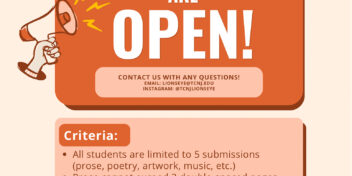 Lion’s Eye Submissions are Open for the Fall 2025 Issue!